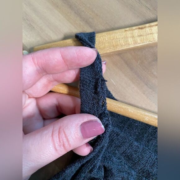 ‎Kaileigh heather grey open back tank - Picture 6 of 8